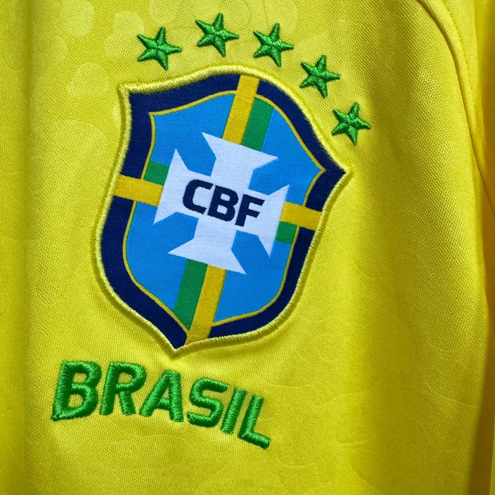 NWT Nike Brasil 2022/2023 Home Football/Soccer Jersey. Size XXL - Picture 3 of 10